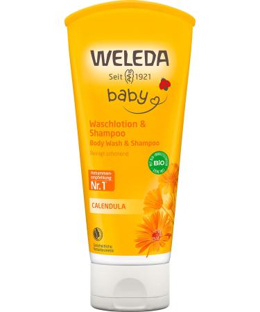 Weleda Bio Baby Gift Set | Natural Baby Care Cosmetics | Calendula Diaper Cream & Waschola Shower Gel | Perfect Daily Care for Babies & Toddlers - Buy Online on GoSupps.com