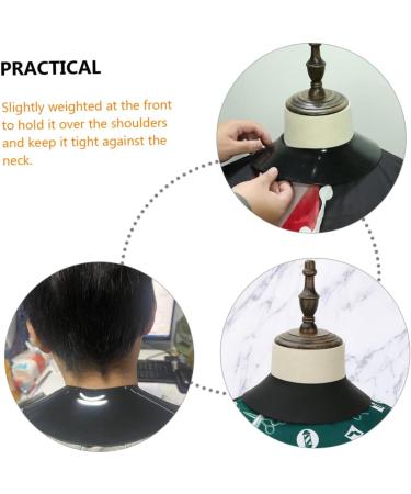 DRESSOOS Scarf Hair Cutting Shoulder Cloak Cutting Collar for Hairstylists Salon Capes for Hairstylist Silicone Hair Cutting Collar Haircut Neck Guard Hair Dye Shawl Silicone Haircut Cape - Buy Online on GoSupps.com
