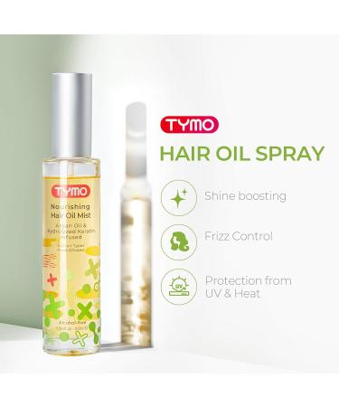 TYMO Argan Hair Oil Spray Hair Styling Cream - Buy Online on GoSupps.com