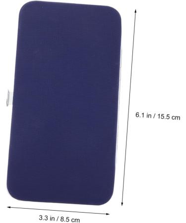 Housoutil 1 Set Nail Set Flat Wisking Tool Nursing Nails Kits Manicure Kit Pedicure Kit Dead Skin Pliers Manicure Polishing Tools Fingernail Pu Leather Olecranon Stainless Steel - Buy Online on GoSupps.com