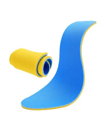 1 Pair Sweat Absorption Shoe Inserts Athletic Insoles Running Insoles Arch Support Insoles Breathable Sports Insoles Massage Insole Basketball Insoles Foot Inserts Damping Man Blue 28.5x9.2cm