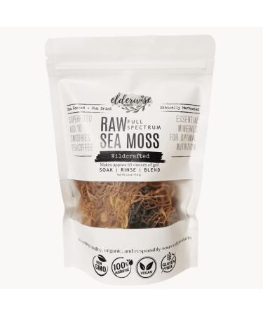Sea Moss Full Spectrum | 2.5 oz That Makes 64 oz of Gel | WILDCRAFTED | Raw + Non GMO | Sundried | Caribbean Sea Moss