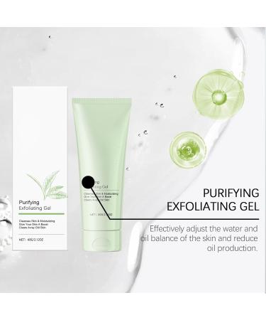 Greteaml Purifying Exfoliating Scrub Gel Greteam Exfoliating Scrub Purifying Exfoliating Gel Moisturizing Cleanses Skin Give Deep Cleansing Face And Body Exfoliating Scrub Gel - Buy Online on GoSupps.com
