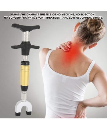 Manual Chiropractic Tool - Portable Spine Massager & Correction Gun with 6 Starch Levels & 4 Massage Heads for Spinal Alignment - Buy Online on GoSupps.com