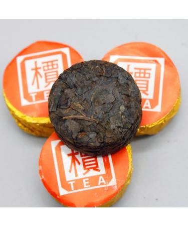 HQZM Yunnan Ancient Puer Tea Small Golden Cake 500g Mini Tuocha Mature Tea Exquisite and Small 1764oz - Buy Online on GoSupps.com