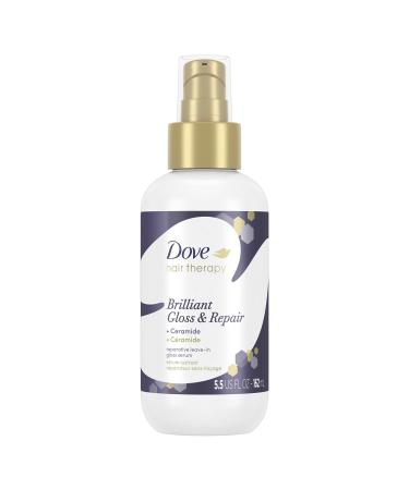Dove Hair Therapy Leave-in Hair Treatment - Brilliant Gloss & Repair  5.5 fl oz 5.5 Fl Oz (Pack of 1) - Buy Online on GoSupps.com