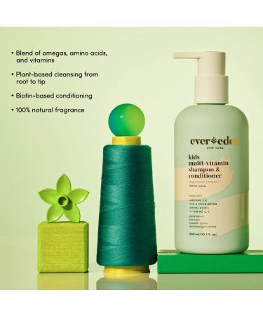 Evereden Kids 2 in 1 Shampoo and Conditioner - Melon Juice 10.1 fl oz | Natural Plant Based Skin Care | Non-Toxic & Organic Ingredients | Multi-Vitamin Skin Care for Kids - Buy Online on GoSupps.com