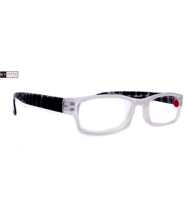Premium Xena Square Reading Glasses | High Magnifications +4.50 | International Shipping Available - Buy Online on GoSupps.com