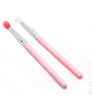 Silicone Lip Brush Set - 2PCS Makeup & Eyebrow Brushes for Perfect Lips | International Shipping - Buy Online on GoSupps.com