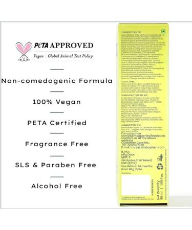 Hyphen All I Need Sunscreen SPF 50 PA++++ Kakadu Plum Niacinamide Kojic Acid Ceramides Broad Spectrum All Skin Types 30ml - Buy Online on GoSupps.com