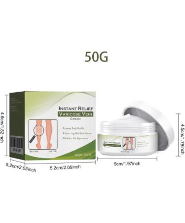 Leg and Foot Cream | Travel Size 50g Refreshing | Soothing Care Gel for Healthy Skin Adults | Daily Use Home Gift Idea - Buy Online on GoSupps.com