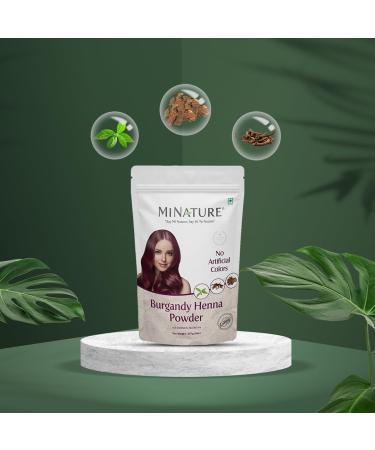 Miniature Burgundy Henna Powder - Natural Hair Color 227g (8oz) Preservative-Free International Shipping - Buy Online on GoSupps.com