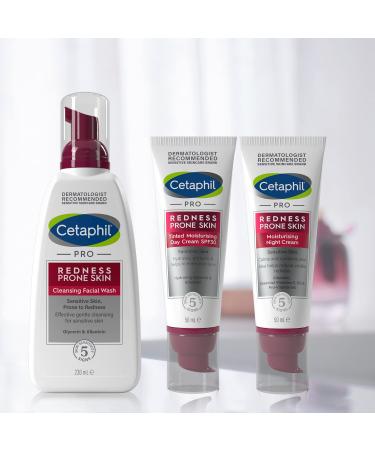 Cetaphil Face Wash 236ml | PRO Cleansing for Sensitive & Redness Prone Skin - International Shipping Available - Buy Online on GoSupps.com