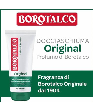  Borotalco Borotalco Shower Gel Original Borotalco Fragrance 200 ml (3 Units) - Buy Online on GoSupps.com