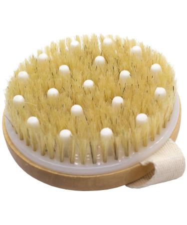 Ana Wiz TM Lymphatic Detox Brush with natural boar bristles and rubber nubs