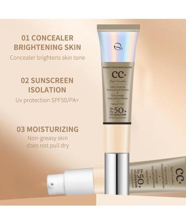  EONFAVE EONFAVE Ivory CC+ Cream Foundation with SPF 50+ - Buy Online on GoSupps.com