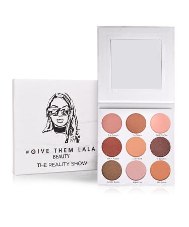 GIVE THEM LALA Beauty Eyeshadow Palette | Highly Pigmented Long Lasting Blendable Natural Eye Shadow Make Up Colors | Cruelty Free Beauty Products By Lala Kent (The Reality Show Palette)