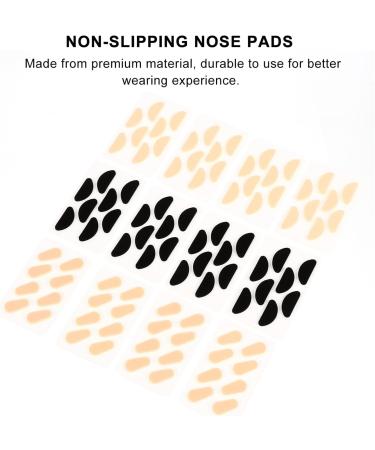 Exceart 20 Leaves Slippery Eye & Nose Sticker Glasses - Slipproof Mini Nose Pads Replacement for Glasses & Sunglasses - Buy Online on GoSupps.com