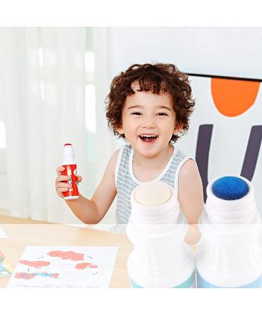 JORNERDN Dot Markers for Toddlers Kids - 8 Colors - Water-Based Non-Toxic Bingo Daubers - 60ml - Fun Preschool Crafts Art Supplies - Includes 580 Pages Activity E-BOOK - Buy Online on GoSupps.com