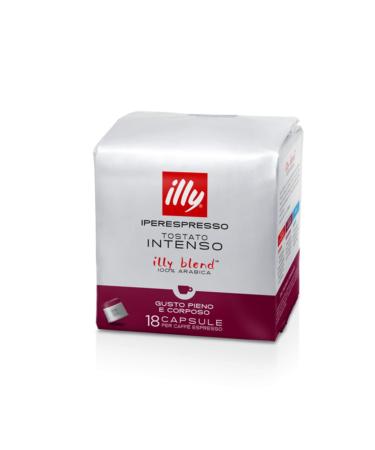 illy Illy Iperespresso Intenso Roast 216 Capsules (12 Packs of 18 Capsules)