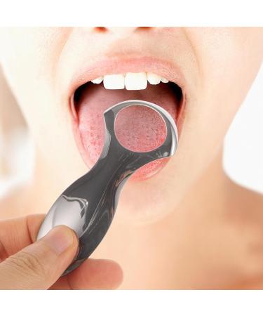 Beavorty Stainless Steel Tongue Scraper - Mini Oral Care Tool for Adults & Kids | Effective Dental Hygiene Supplies - Buy Online on GoSupps.com