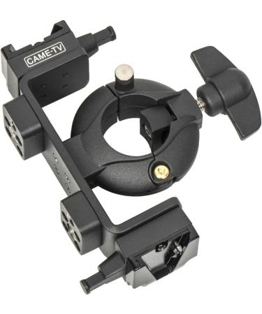 Adjustable Pin Lock Swing Clamp for 22-36mm Tubing With Center Saddle and 2 V-Mounts - Buy Online on GoSupps.com