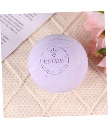Buy Homsfou 1stk Massage Rolling Ball - Deep Tissue Yoga Leaf-Shaped Soap Holder & Core Training Roller - 6.5x6.5cm Violet | International Shipping - Buy Online on GoSupps.com