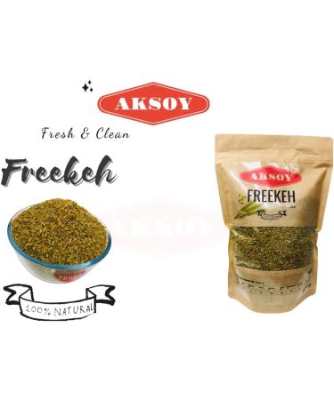 Aksoy Wholefoods Whole Grain Freekeh 1.25KG 1.25 Kilograms - Buy Online on GoSupps.com