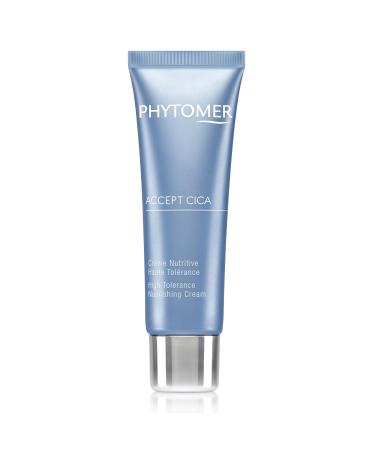 Phytomer Accept Cica High Tolerance Nourishing Face Cream | Soothing Moisturizer for Sensitive Skin to Repair & Rebuild Skin Barrier | With Vitamin B5 & Squalane | 50ml