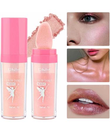 Face Highlighter - Makeup Powder Fairy Powder | Shimmer Three-Dimensional Makeup Stick for Face Body Sritob 02#pink - Buy Online on GoSupps.com