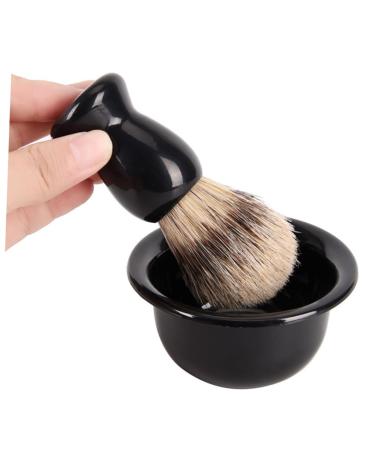 iPetBoom Beard Brush Tool for Men | Shaving Brush Holder & Bowl | Travel-Friendly Beard Trimmers & Hair Removal Kit - Buy Online on GoSupps.com