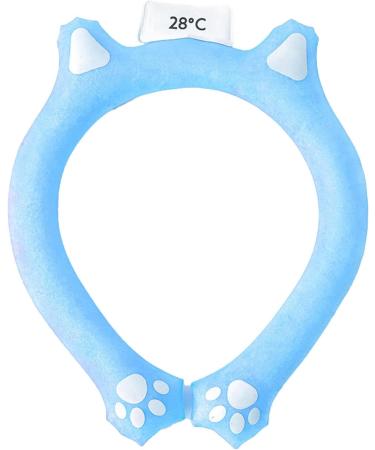 Neck Cooling Ring Cooling Gel Neck Ring PVC Hands for Indoor for Kids (Blue) - Buy Online on GoSupps.com