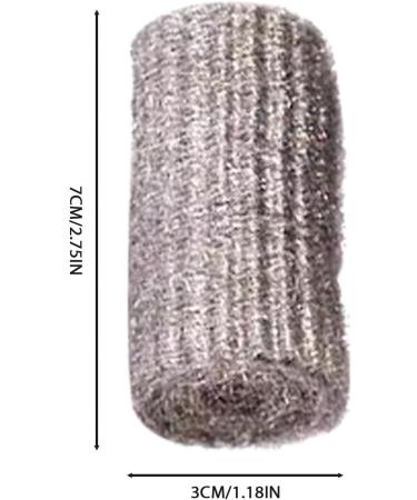 Steel Wool Pot Scrubbers - 12X Scouring Pads - Household Cleaning Tool Multipurpose Scrubbers for Cleaning Dishes Pans Pots Grills Sinks - Buy Online on GoSupps.com