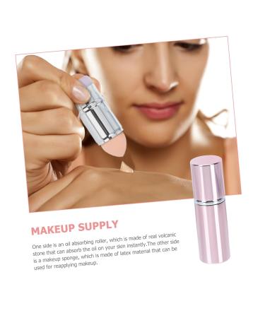 Buy 1pc Volcanic Stone Oil-absorbing Roller - Compact Makeup Tool for Oily Skin | Reapply & Refresh Makeup Anywhere - Buy Online on GoSupps.com