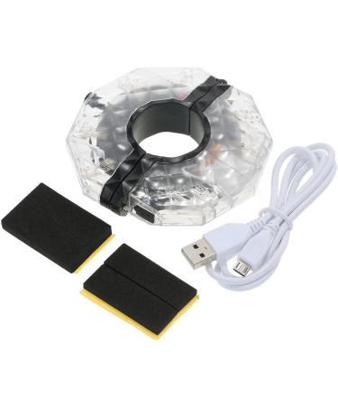 Estiq Rechargeable Bike Wheel Hub Lights - Waterproof RGB LED Cycling Lights | Safety Warning & Decoration - 1 Pack - Buy Online on GoSupps.com