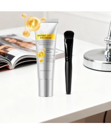  JINGLING JINGLING Firming Eye Cream - 20 ml - Moisturizing Eye Lotion - With Brush - Moisturizing Eye Cream - Anti-Puffiness - For Women Mothers and Friends - Buy Online on GoSupps.com