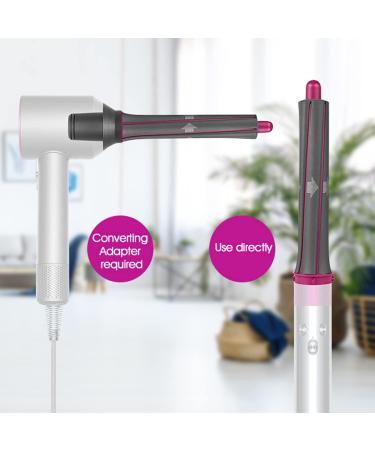 1 Pair Long Curling Barrels For Dyson Airwrap Styler 1.2 Inch/30MM Volume and Shape Curling Hair Tool with Adapter for Dyson Hair Dryer Converting to Curling Iron Styler 2 * Hair Curling Barrels 1 * Adapters - Buy Online on GoSupps.com