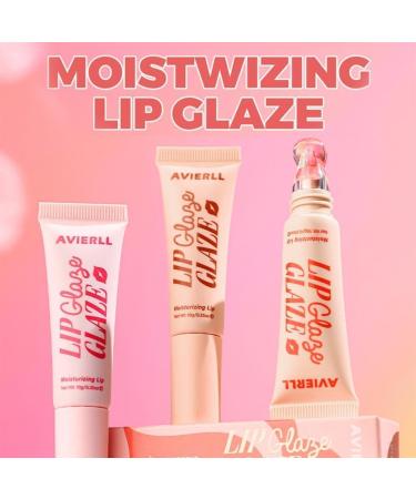  LZYWOD 3Colors Lip Balm Moisturizing Mirror Lip Gloss Vanilla Mint Iced Coffee Lipstick Oil Makeup Smell Cake - Buy Online on GoSupps.com