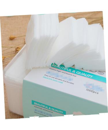 Mipcase 1000pcs Makeup Remover Pads - Thin Cotton Pads for Nail Polish & Cosmetics | Shop Internationally - Buy Online on GoSupps.com