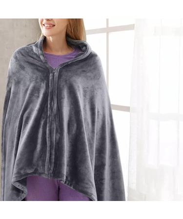 Buy GfRGFH Portable Heating Ceiling | Washable Coral Fleece Wrap | Safe Carbon Fiber | 3-Speed Temp | Soft & Warm Heating Scarf Blanket - Buy Online on GoSupps.com