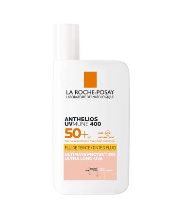 La Roche-Posay Anthelios Uvmune 400 Invisible Tinted Fluid SPF50+ Sun Cream For Sensitive Skin 50ml - Buy Online on GoSupps.com