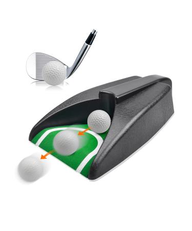 Golf Automatic Putting Machine, Golf Practice Putting Hole Auto Returning Golf Cup Training Aid, Putting Returner for Indoor Outdoor Office Practice