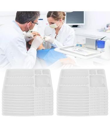 20-Part Storage Tablet & Dental Disposable Tray | Optimize Oral Care & Surgical Instruments for Dentists - Buy Online on GoSupps.com