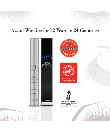 MD Lash Factor Eyelash Growth Serum for Fuller, Longer & Denser Lashes | Women's Eyelash Enhancer | 3 Month Supply - 0.1 Fl Oz - Buy Online on GoSupps.com