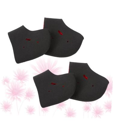 Healeved 6 Pairs Foot Heel Cover Cup Protector Heel Sleeves for Cracked Heels Plantar Fascitis Socks Hydrating Socks Plantar Socks Warm Socks Toeless Socks Ripstop Socks Keep Warm - Buy Online on GoSupps.com