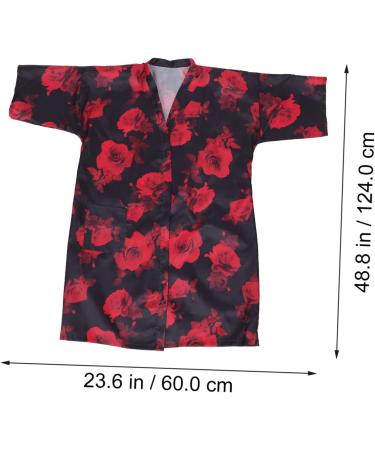 SKISUNO Barber Apron Spa Salon Smocks Simple Bathrobe Hair Care Product Multi-Functional Beauty Costume Spa Salon Gown Barbershop Robe Hair Cutting Salon Supplies Spa Clothes 124X60X1CM - Buy Online on GoSupps.com