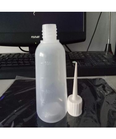 U-K 100ML Industrial Glue Gel Oil Reusable Plastic Squeeze Bottle Liquid Dispensing Dropper Bottles with Scale for Crafts Art Glue Multi Purpose as shown - Buy Online on GoSupps.com