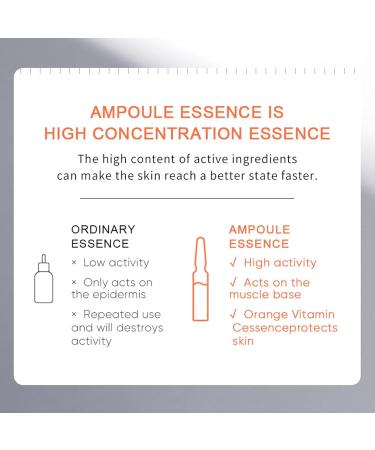 Vitamin C Serum for Face Vit C Serum Anti Ageing & Anti Wrinkle Serum Concentrated Ampoules Brightening Serum for Dull Tired Skin Powerful Antioxidant Protection face serum 7x2ml Ampoule Serum - Buy Online on GoSupps.com