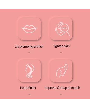 Quick Lip Movement Multi Faceted Exercises Strengthen Chin and Facial Muscles - Facial Exerciser Lip Plumper with Storage Box Compact (Violet) - Buy Online on GoSupps.com