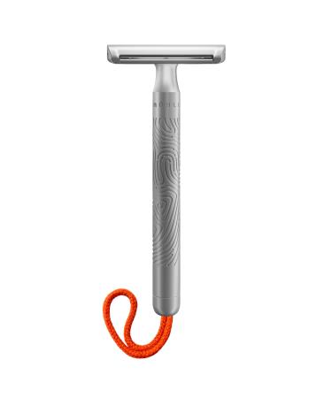 M hle Companion Razor Hobel - Unisex Safety Razing with Coral -colored cord - Sustainable environmentally friendly shaving coral 1 piece (1 Pack)